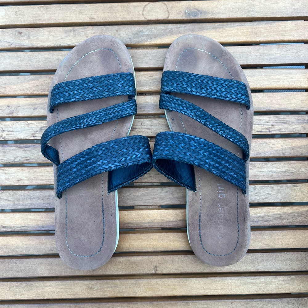 Madden Girl Woven Sandal size 7